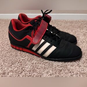 Adidas Men’s Powerlift 2 Black, Red & White Training Shoes